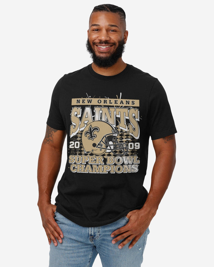 New Orleans Saints Super Bowl Commemorative T-Shirt FOCO - FOCO.com