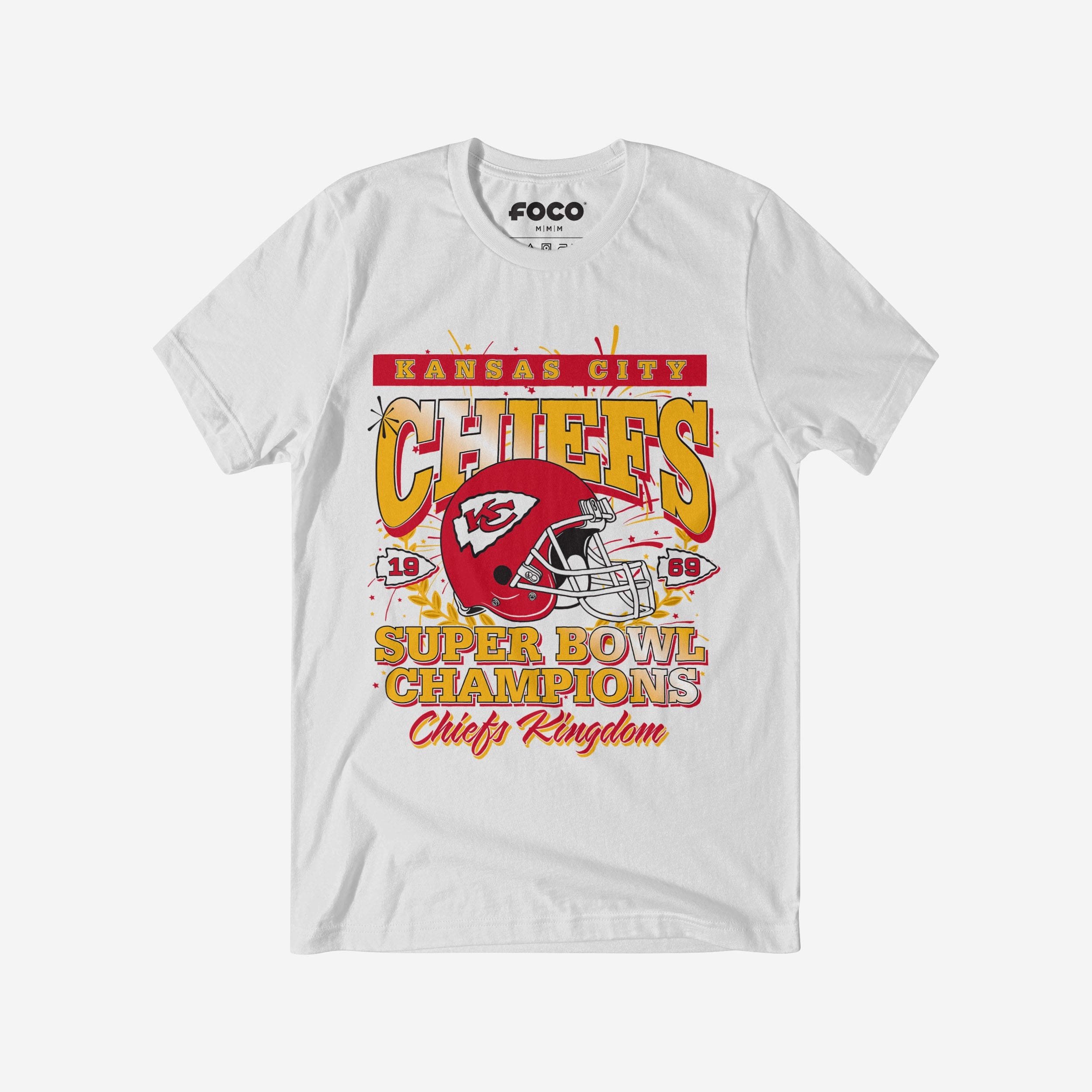 Kansas City Chiefs Super Bowl Commemorative T-Shirt FOCO