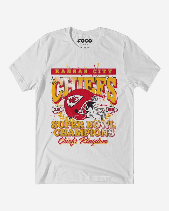 Kansas City Chiefs Super Bowl Commemorative T-Shirt FOCO S - FOCO.com