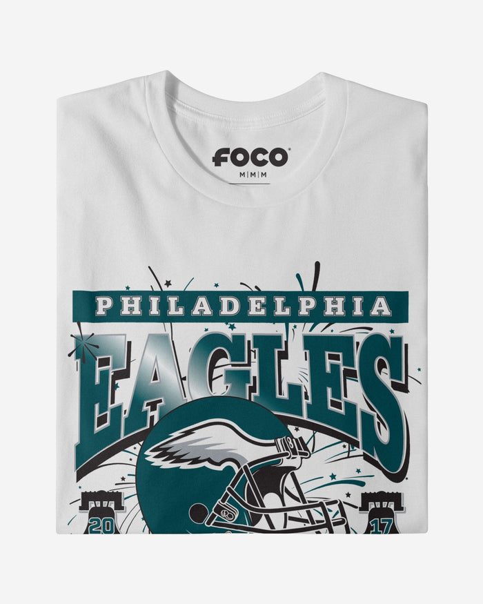 Philadelphia Eagles Super Bowl Commemorative T-Shirt FOCO - FOCO.com