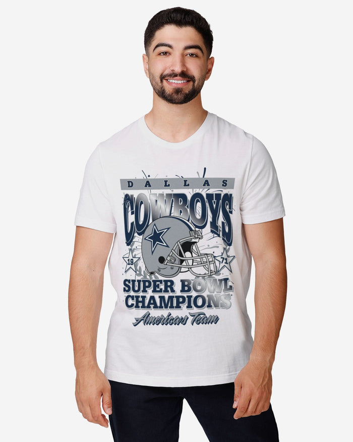 Dallas Cowboys Super Bowl Commemorative T-Shirt FOCO - FOCO.com