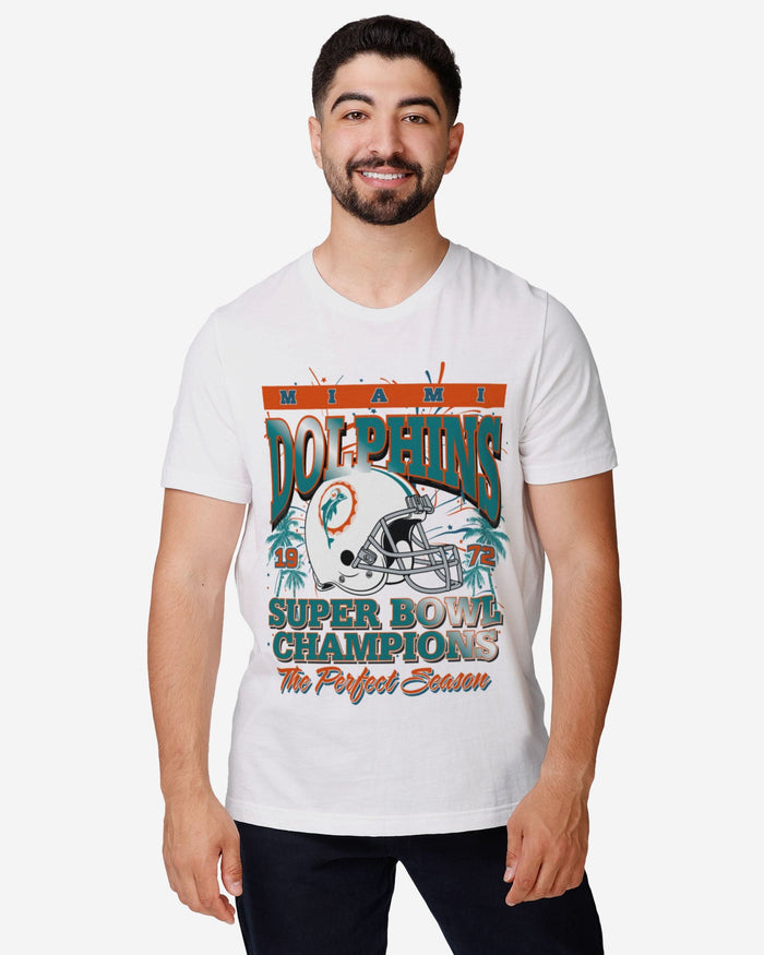 Miami Dolphins Super Bowl Commemorative T-Shirt FOCO - FOCO.com