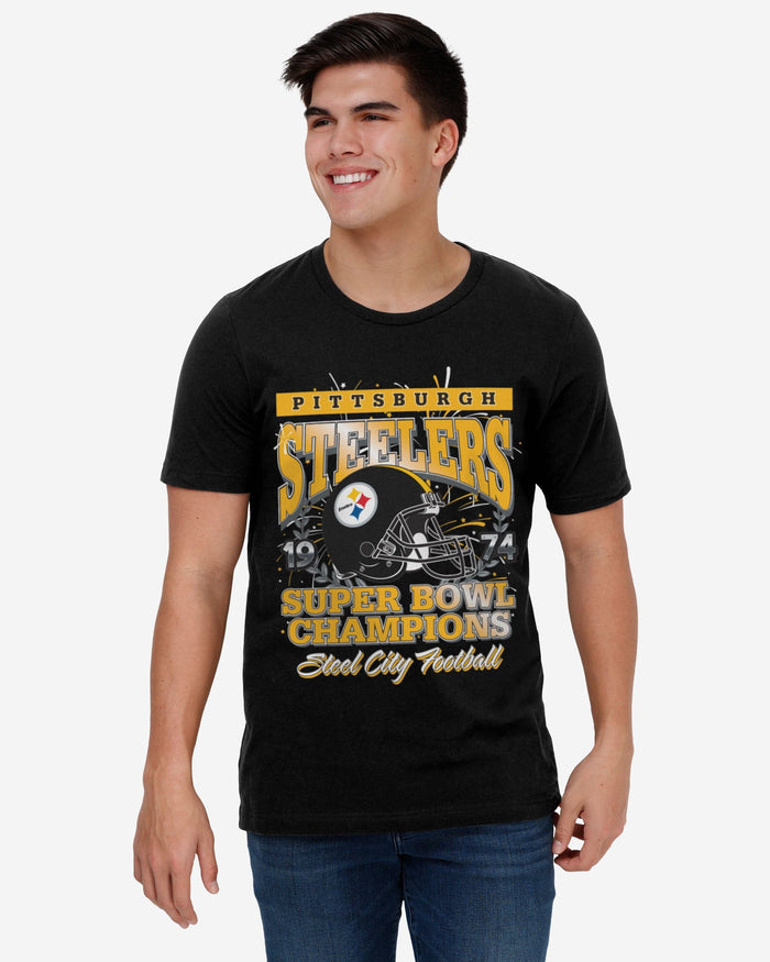 Pittsburgh Steelers Super Bowl Commemorative T-Shirt FOCO - FOCO.com