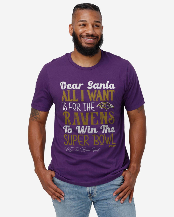 Baltimore Ravens All I Want T-Shirt FOCO - FOCO.com