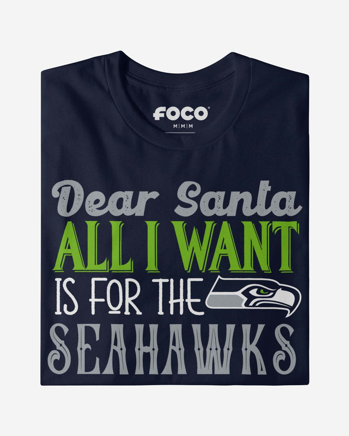Seattle Seahawks All I Want T-Shirt FOCO - FOCO.com