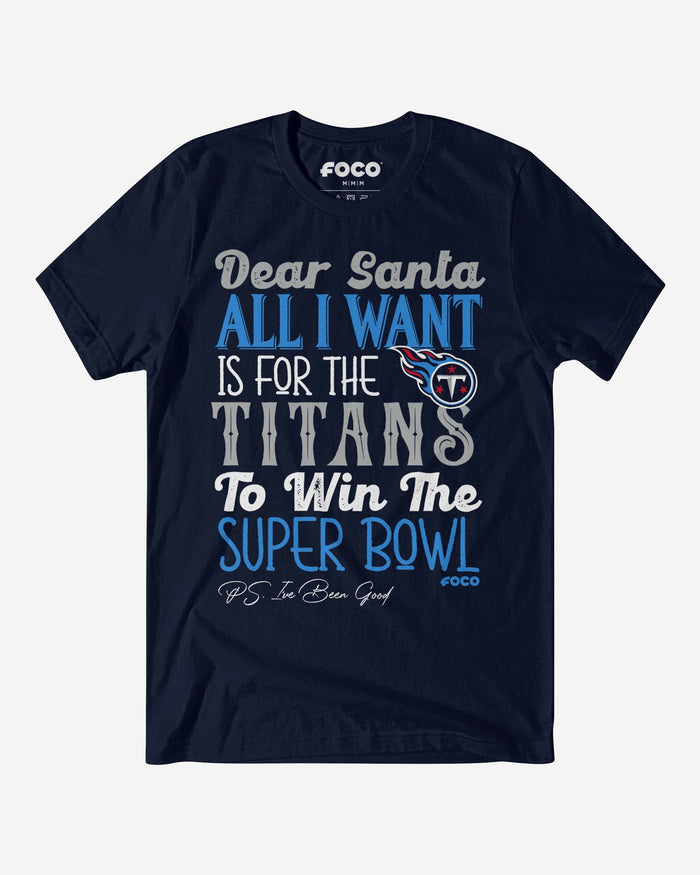Tennessee Titans All I Want T-Shirt FOCO S - FOCO.com
