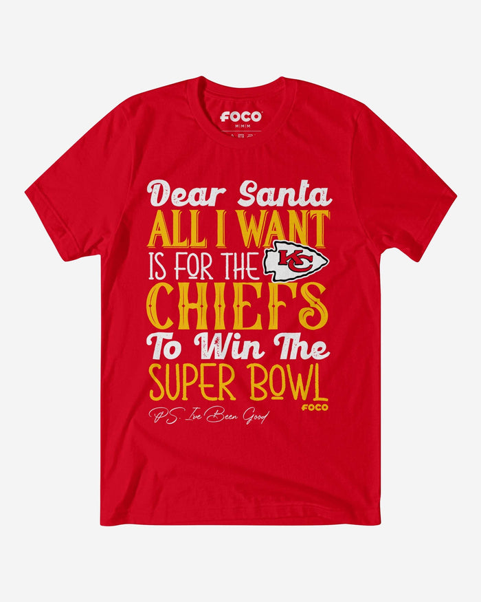 Kansas City Chiefs All I Want T-Shirt FOCO S - FOCO.com