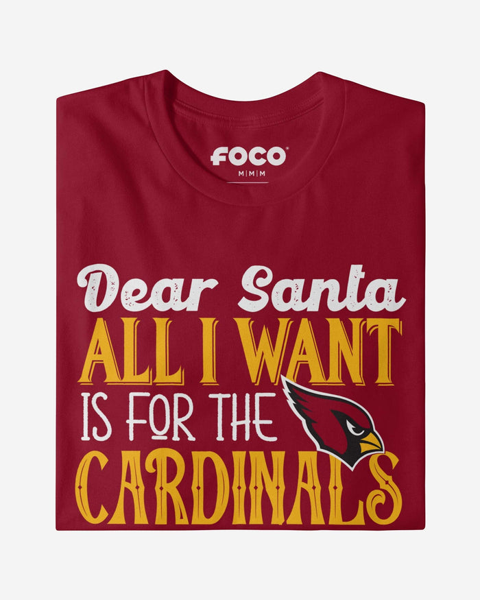 Arizona Cardinals All I Want T-Shirt FOCO - FOCO.com