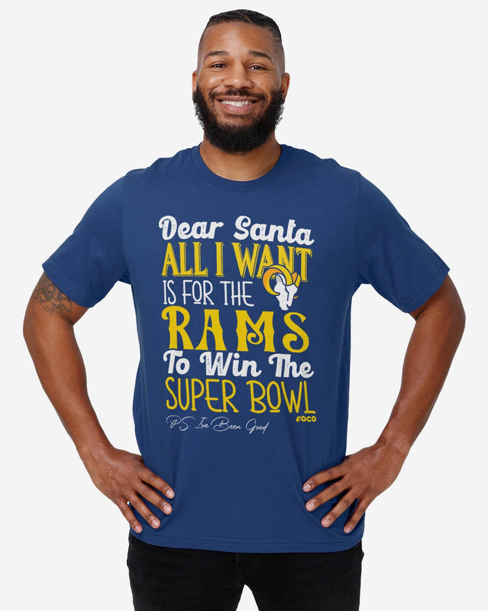 Los Angeles Rams All I Want T-Shirt FOCO - FOCO.com