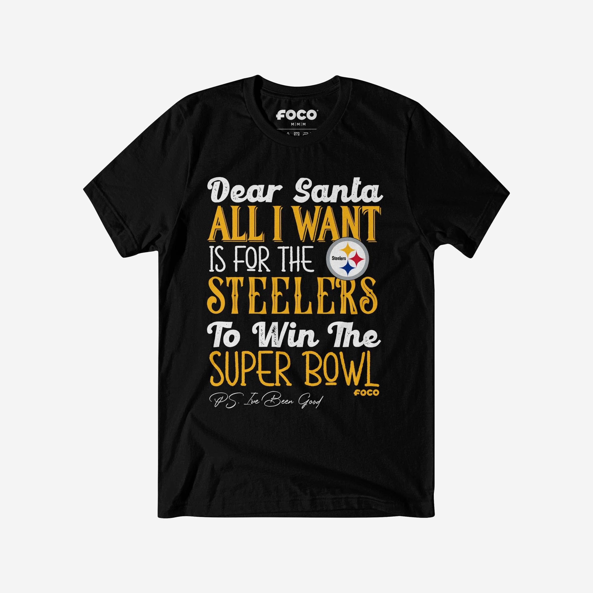 Pittsburgh Steelers 'Solve The Puzzle' T-Shirt - Black, Unisex Adult Sizes, Gildan Brand, NFL Football Tee