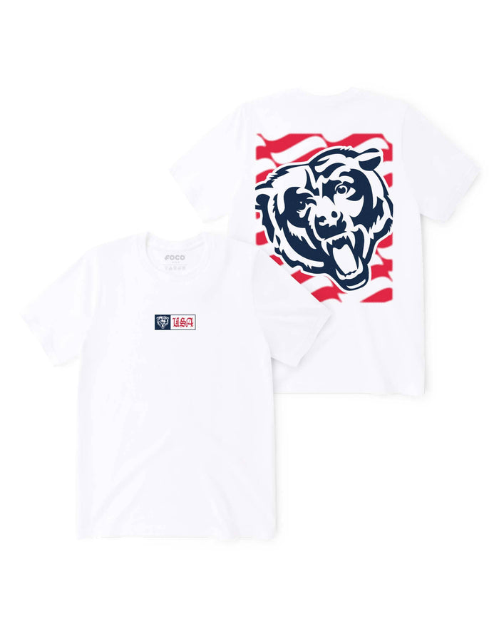 Chicago Bears American Heritage T-Shirt FOCO S - FOCO.com