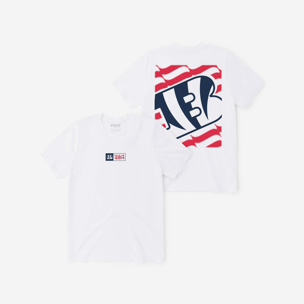 Cincinnati Bengals American Heritage T-Shirt FOCO S - FOCO.com