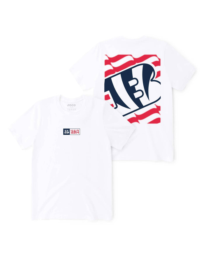 Cincinnati Bengals American Heritage T-Shirt FOCO S - FOCO.com