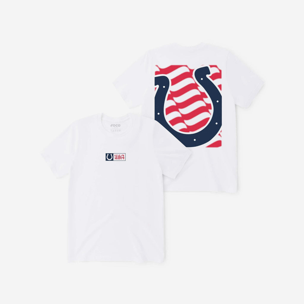 Indianapolis Colts American Heritage T-Shirt FOCO S - FOCO.com