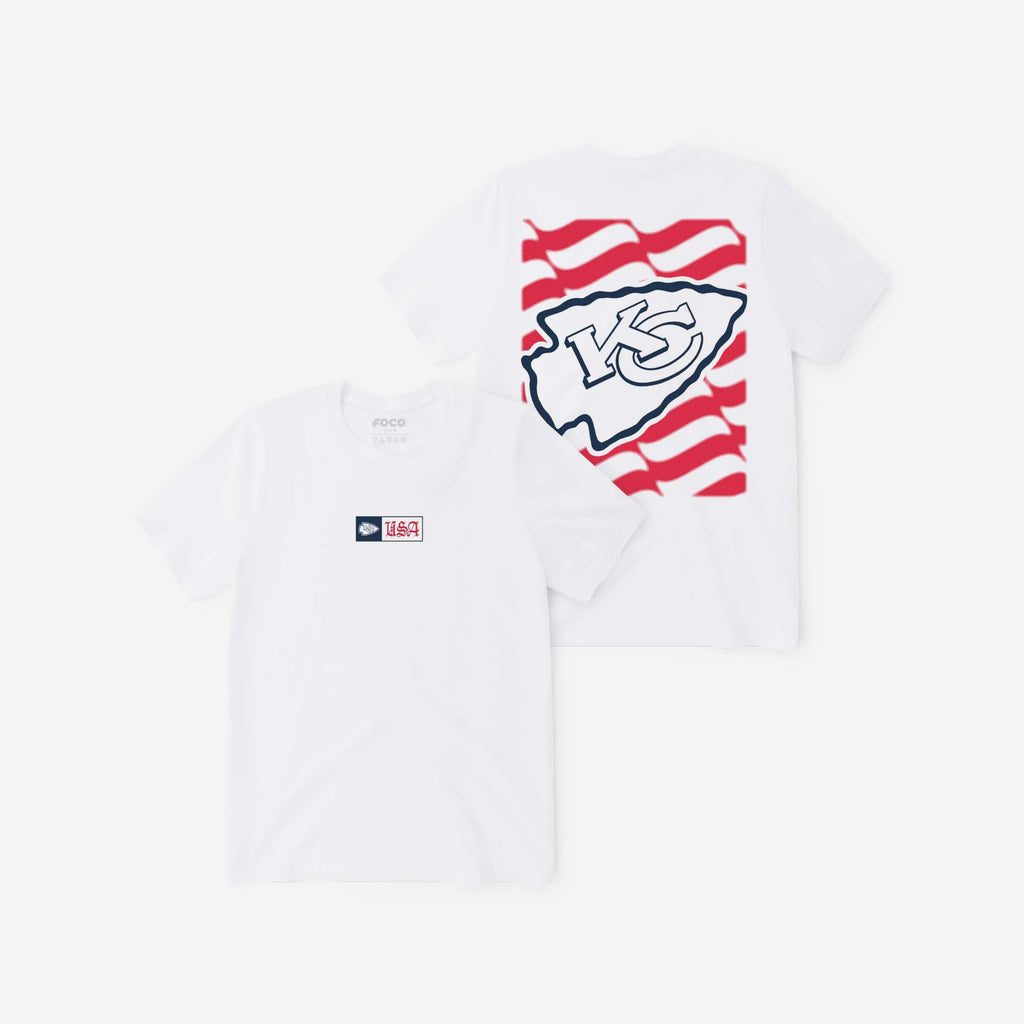 Kansas City Chiefs American Heritage T-Shirt FOCO S - FOCO.com