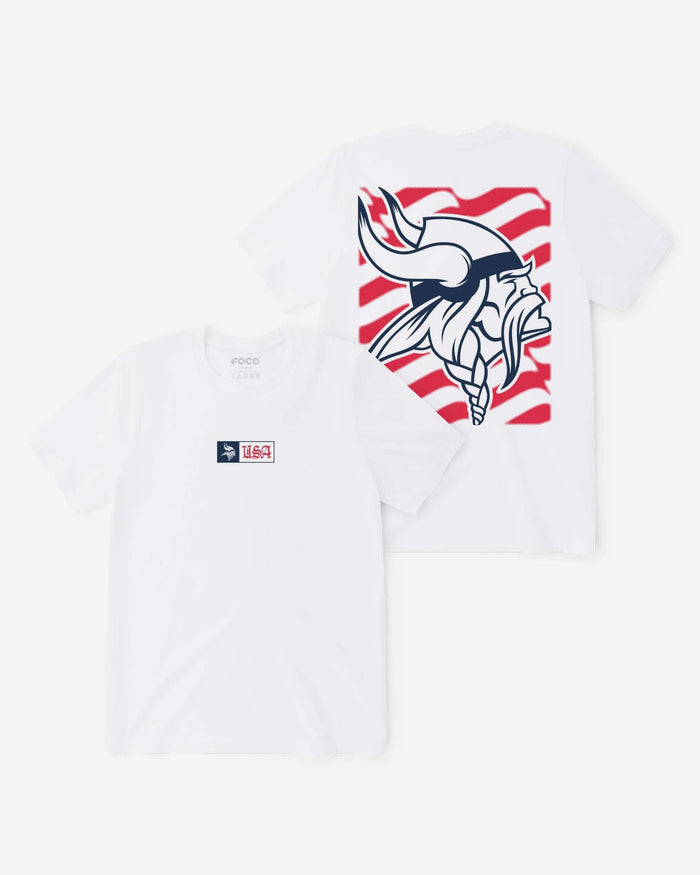 Minnesota Vikings American Heritage T-Shirt FOCO S - FOCO.com