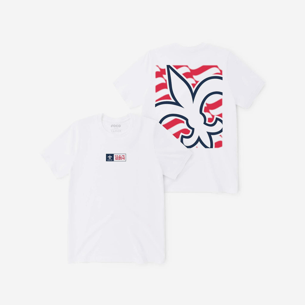 New Orleans Saints American Heritage T-Shirt FOCO S - FOCO.com