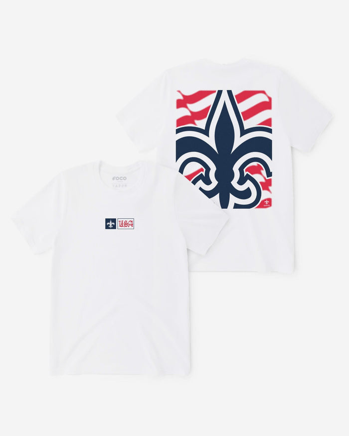 New Orleans Saints American Heritage T-Shirt FOCO S - FOCO.com