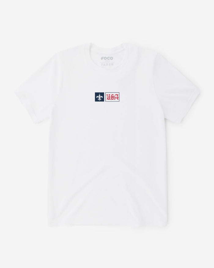 New Orleans Saints American Heritage T-Shirt FOCO S - FOCO.com