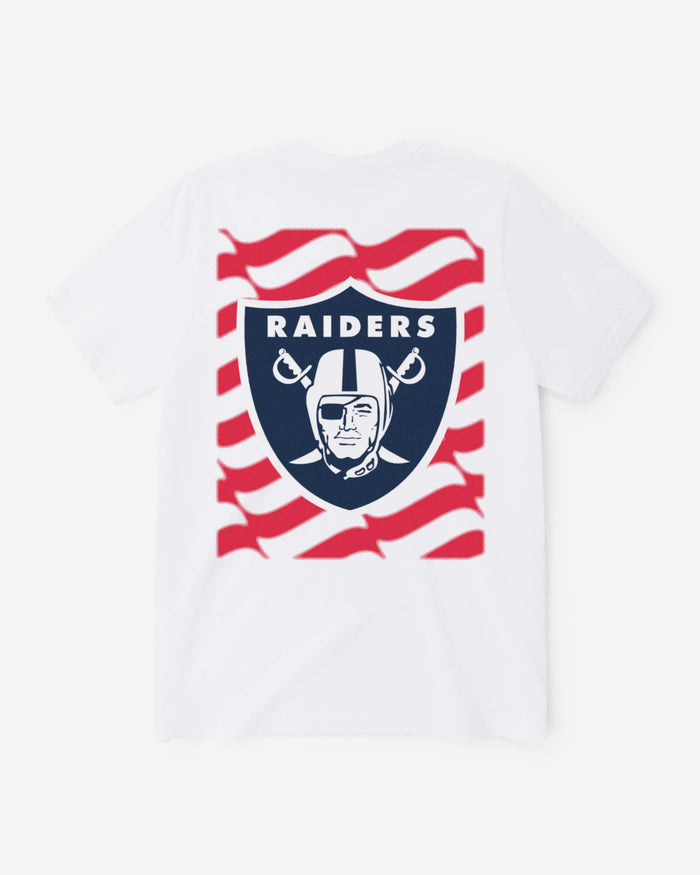 Las Vegas Raiders American Heritage T-Shirt FOCO S - FOCO.com