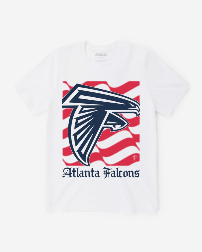 Atlanta Falcons American Heritage Wordmark T-Shirt FOCO S - FOCO.com