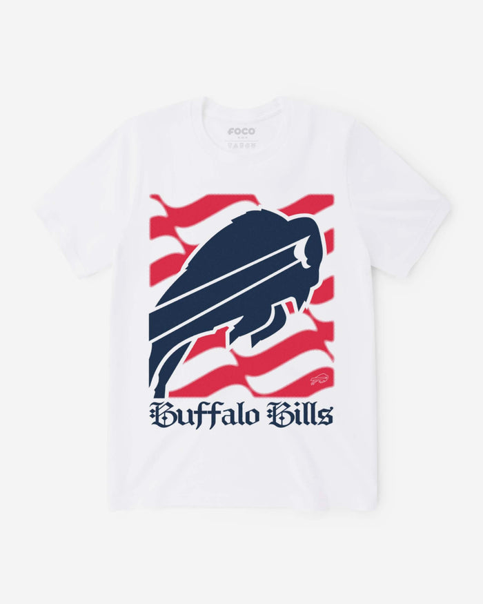 Buffalo Bills American Heritage Wordmark T-Shirt FOCO S - FOCO.com