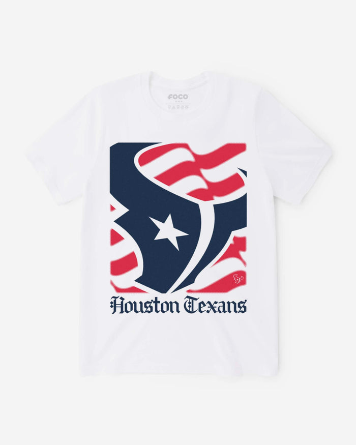 Houston Texans American Heritage Wordmark T-Shirt FOCO S - FOCO.com