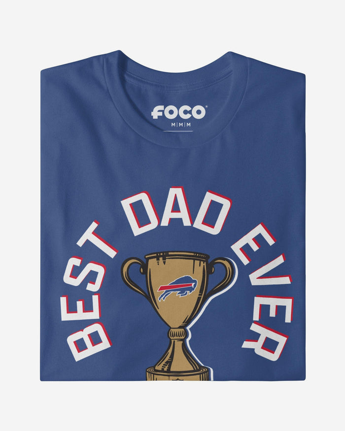 Buffalo Bills Best Dad Ever Trophy T-Shirt FOCO S - FOCO.com