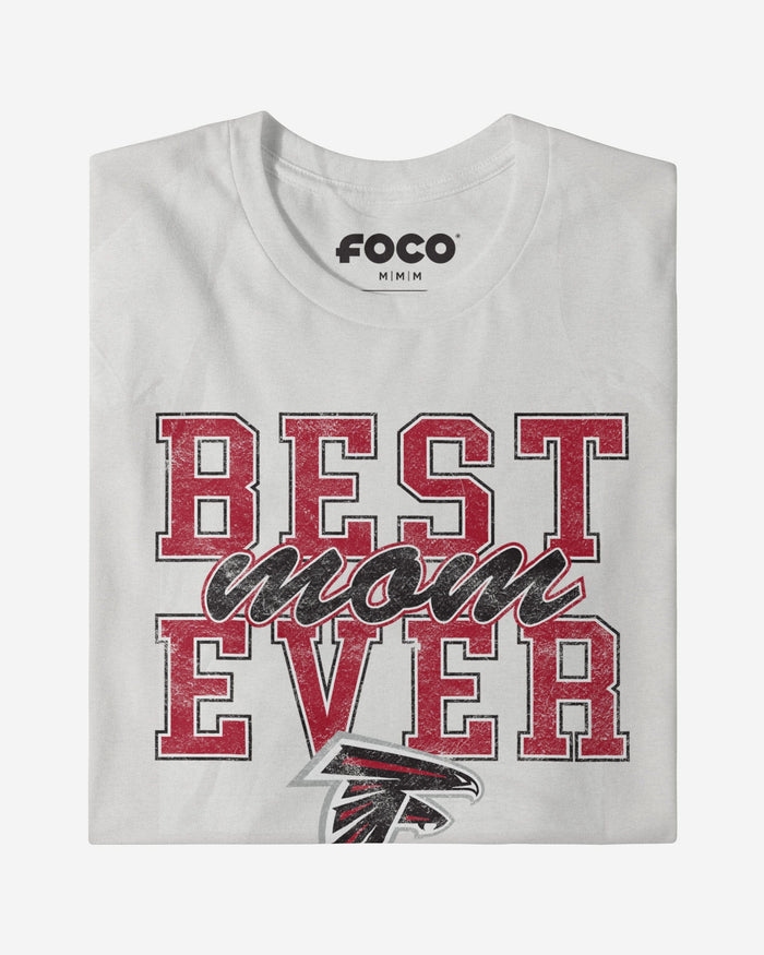 Atlanta Falcons Best Mom Ever Stacked T-Shirt FOCO - FOCO.com