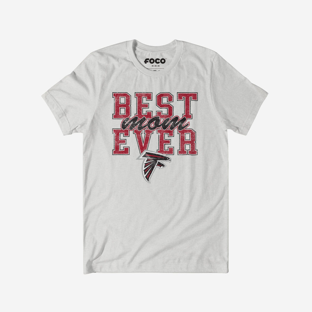 Atlanta Falcons Best Mom Ever Stacked T-Shirt FOCO S - FOCO.com