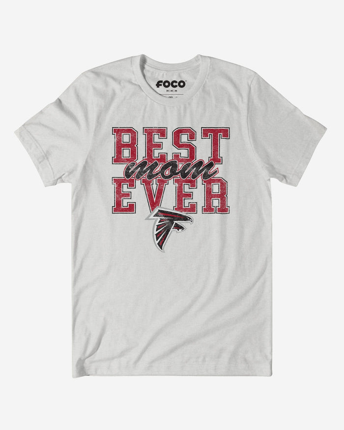 Atlanta Falcons Best Mom Ever Stacked T-Shirt FOCO S - FOCO.com