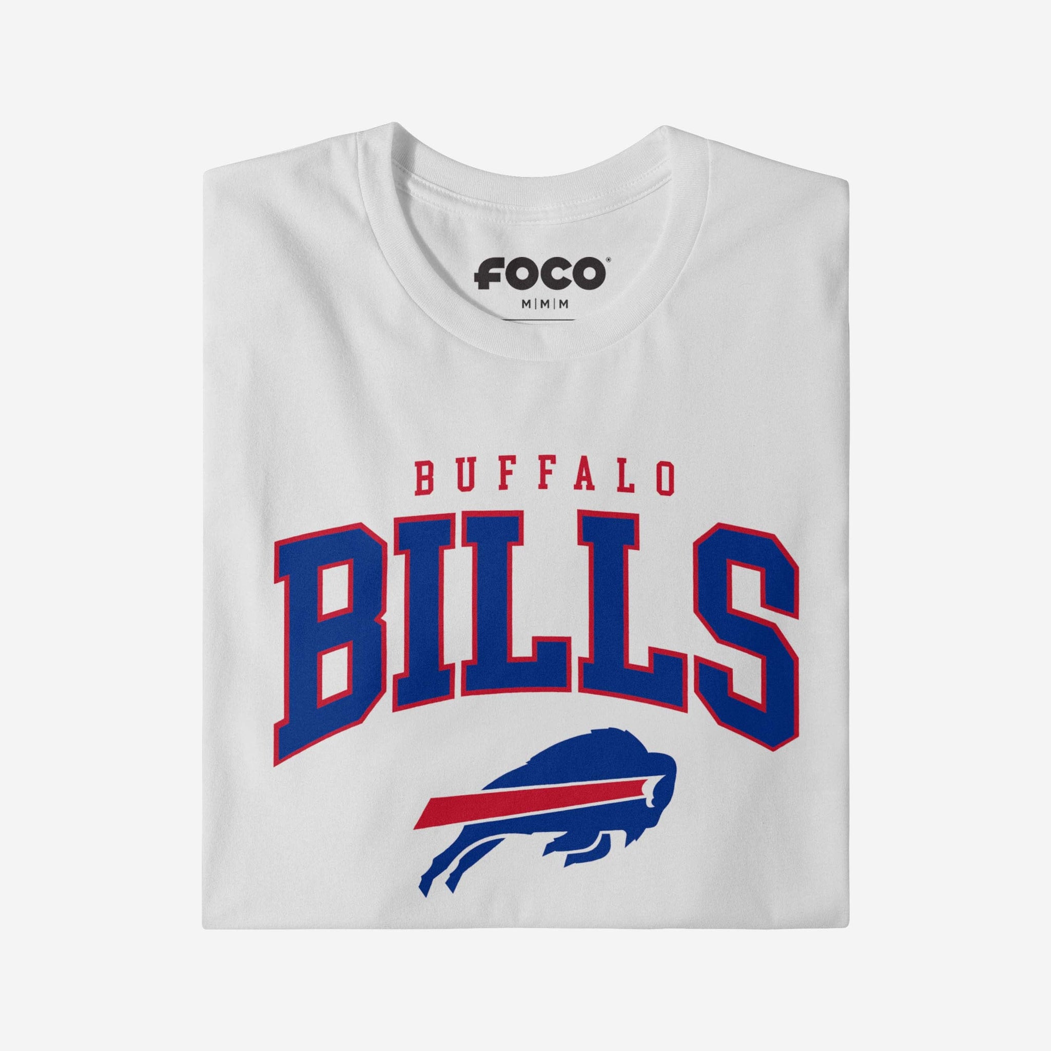 bills dress shirt Men's Buffalo Bills J. Palmer White Man-In-Motion Long Sleeve Button-Up Dress Shirt