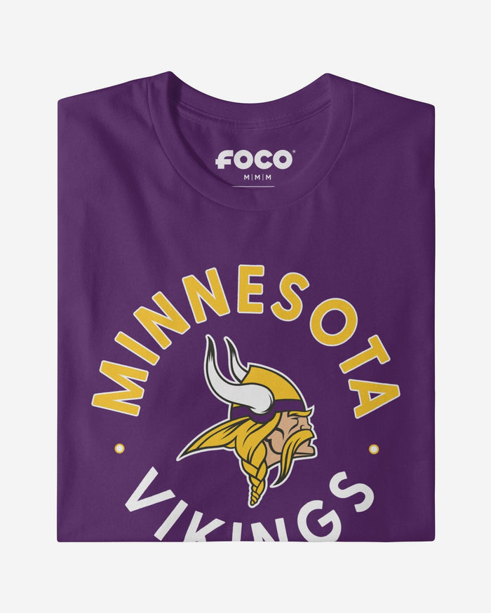 Minnesota Vikings Circle T-Shirt FOCO S - FOCO.com