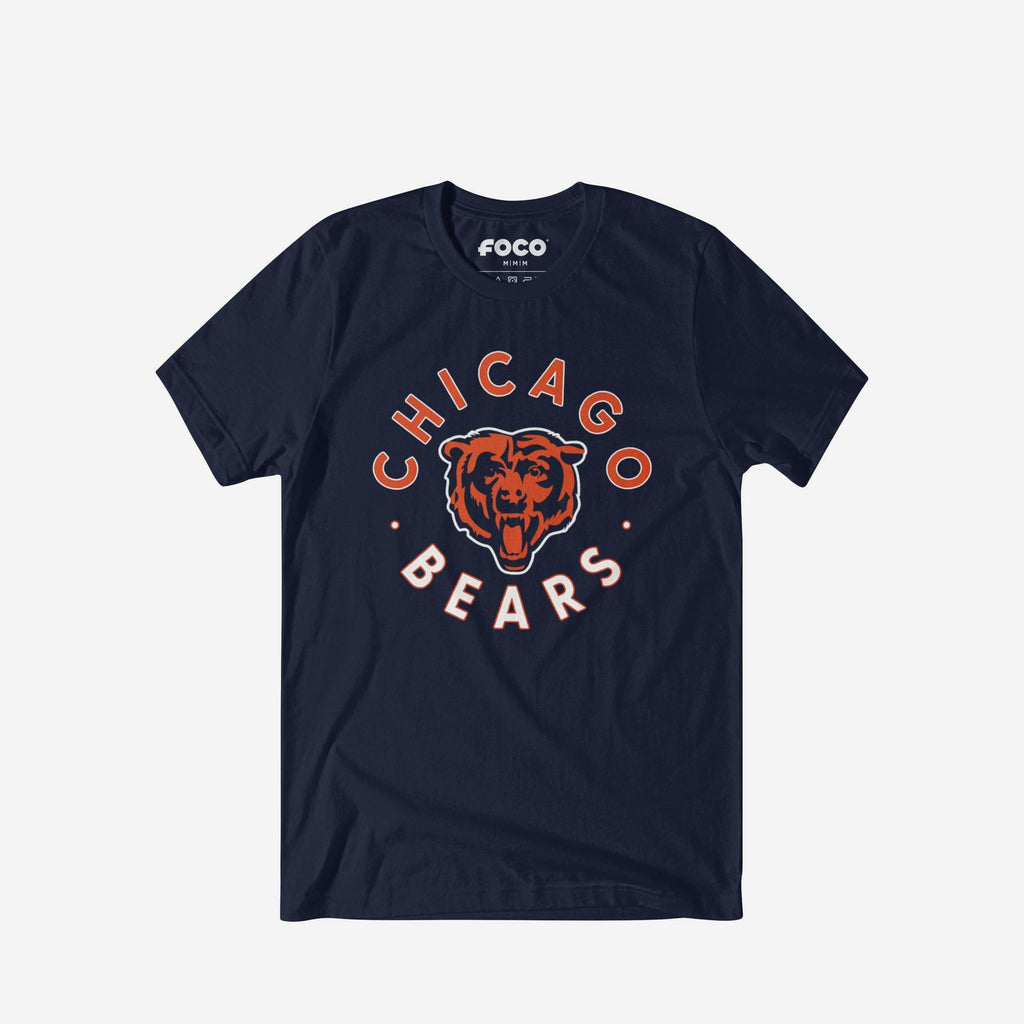 Chicago Bears Circle T-Shirt FOCO S - FOCO.com