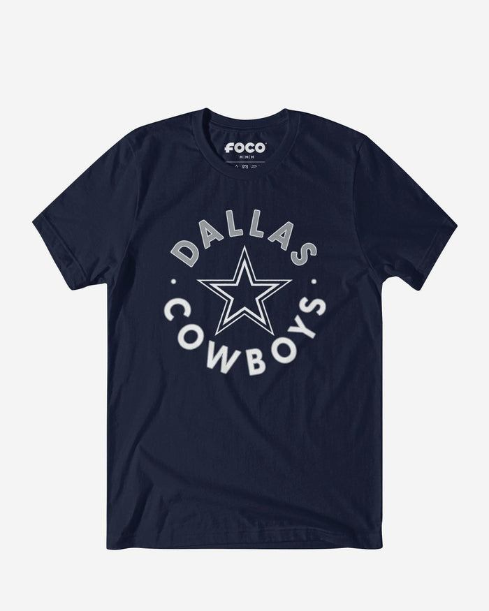 Dallas Cowboys Circle T-Shirt FOCO S - FOCO.com