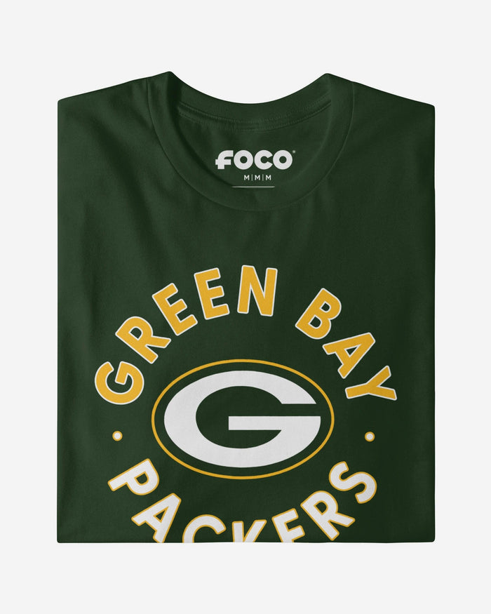 Green Bay Packers Circle T-Shirt FOCO S - FOCO.com