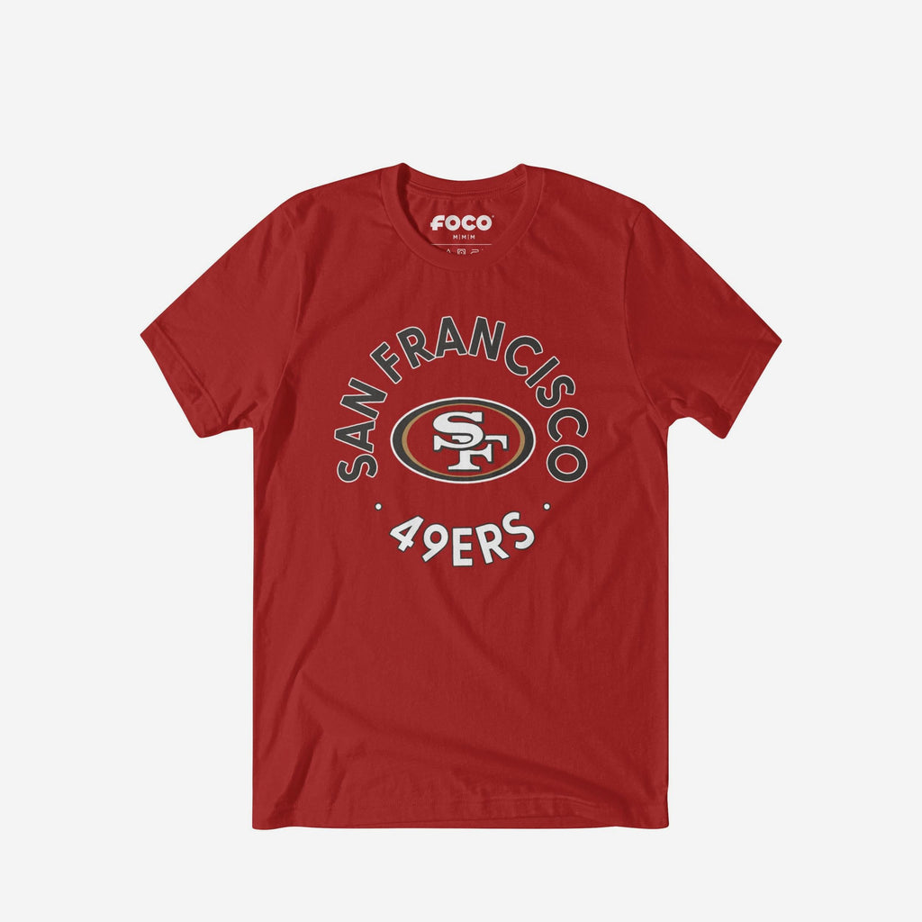 San Francisco 49ers Circle T-Shirt FOCO S - FOCO.com