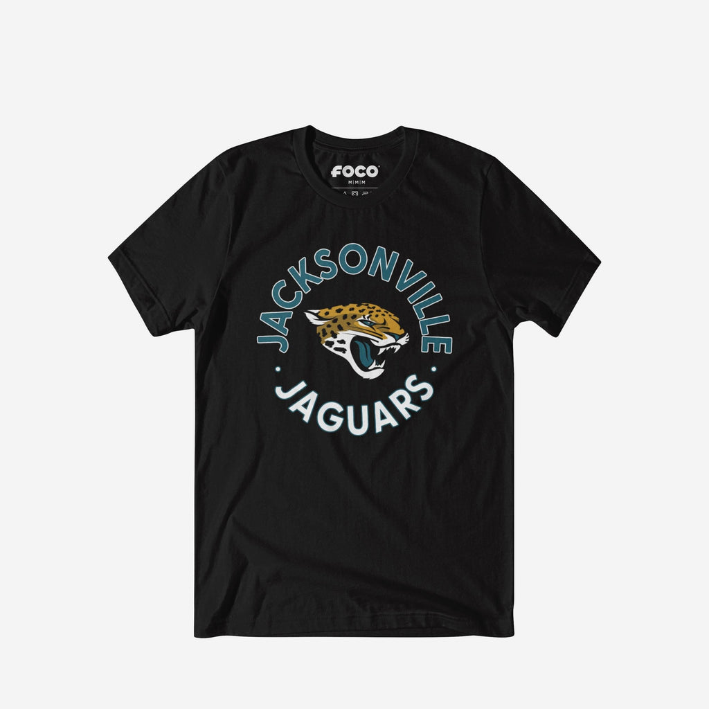 Jacksonville Jaguars Circle T-Shirt FOCO S - FOCO.com
