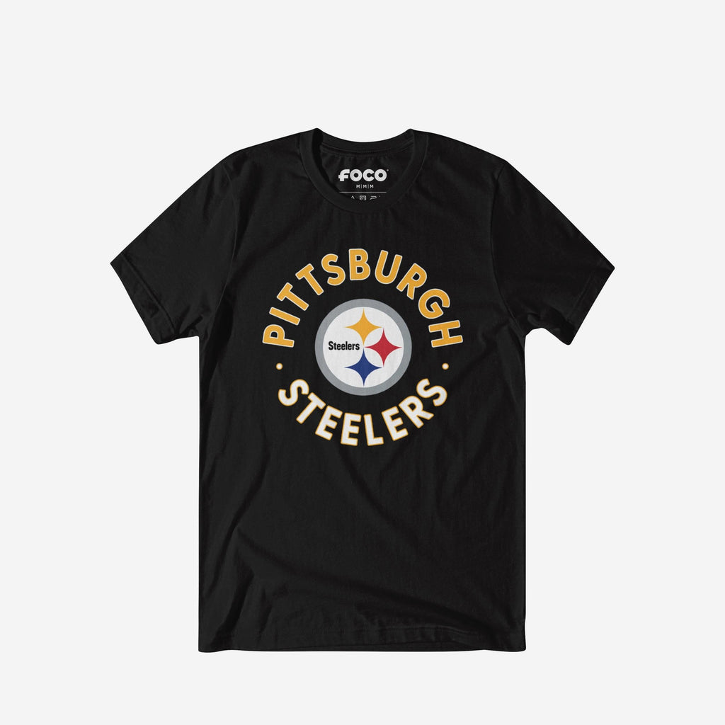 Pittsburgh Steelers Circle T-Shirt FOCO S - FOCO.com