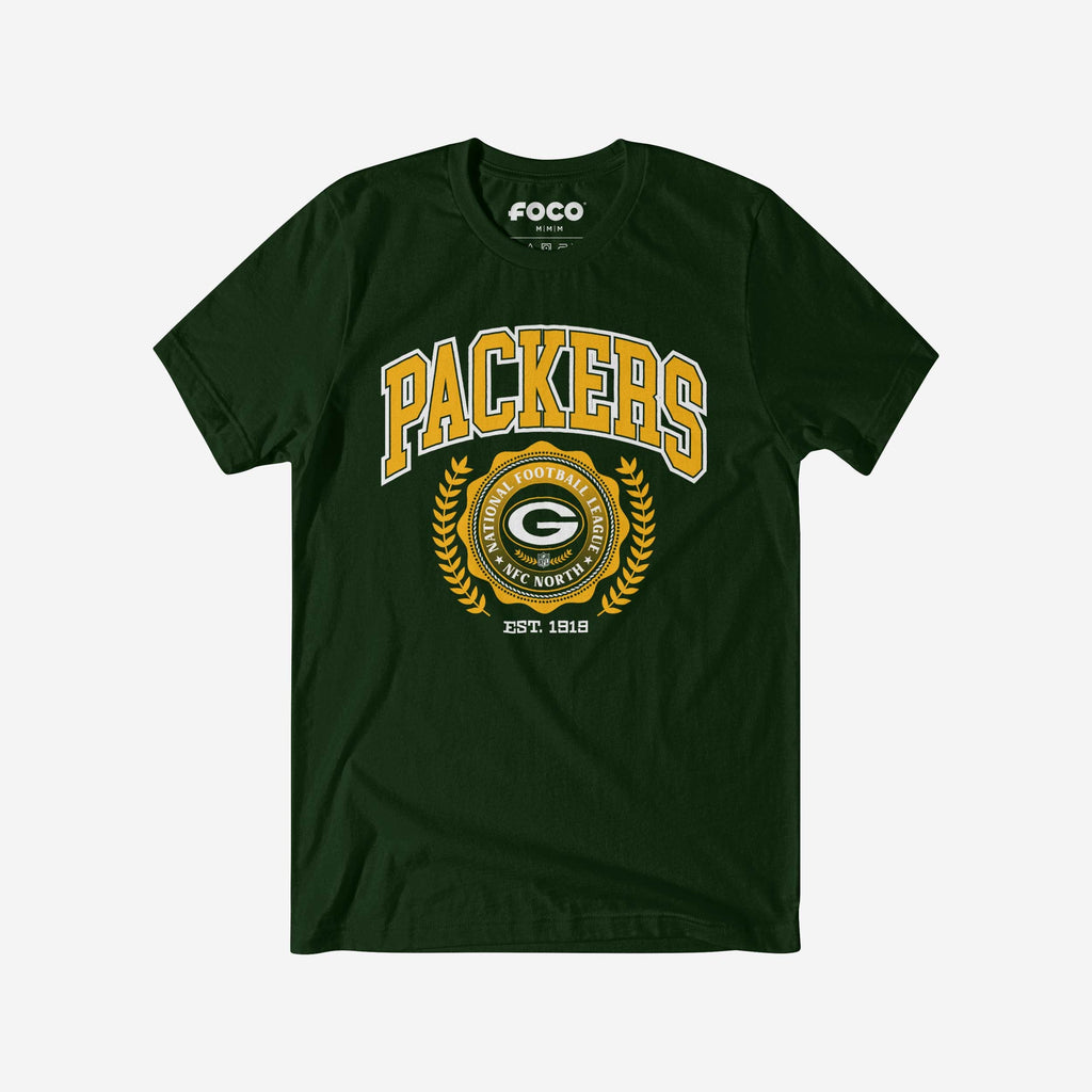 Crest Packer Green Bay Packers Team Crest T-Shirt FOCO
