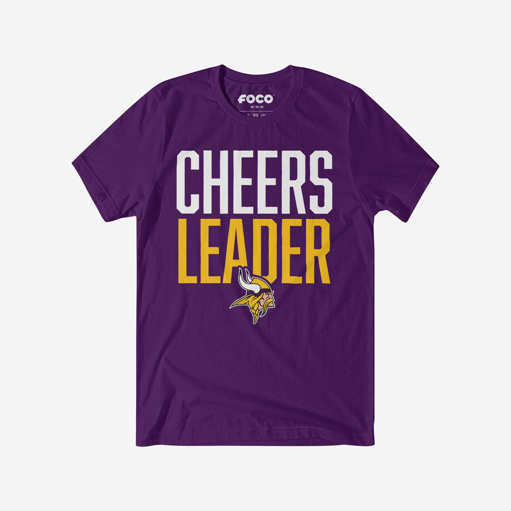 Minnesota Vikings Cheers Leader T-Shirt FOCO S - FOCO.com