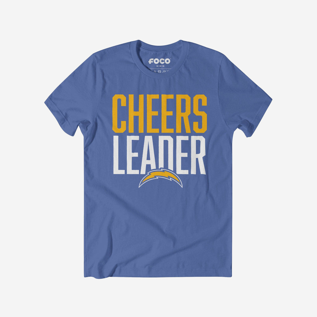 Los Angeles Chargers Cheers Leader T-Shirt FOCO S - FOCO.com