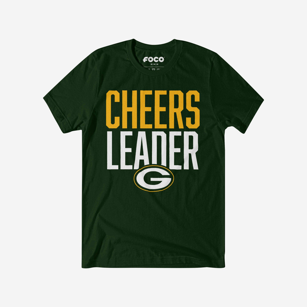 Green Bay Packers Cheers Leader T-Shirt FOCO S - FOCO.com