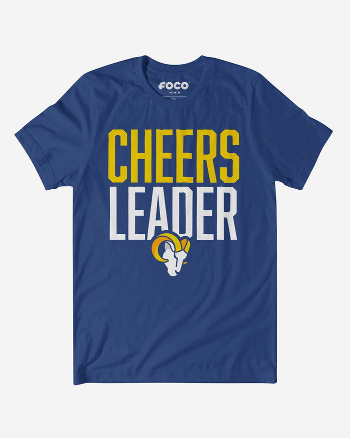 Los Angeles Rams Cheers Leader T-Shirt FOCO S - FOCO.com
