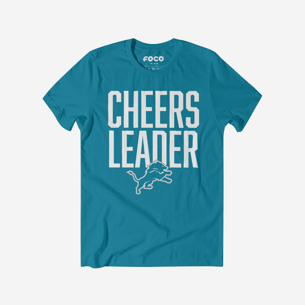 Detroit Lions Cheers Leader T-Shirt FOCO S - FOCO.com