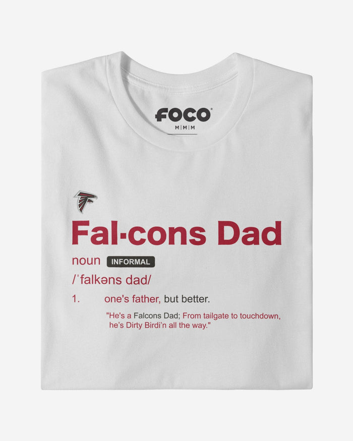 Atlanta Falcons Dad Definition T-Shirt FOCO S - FOCO.com