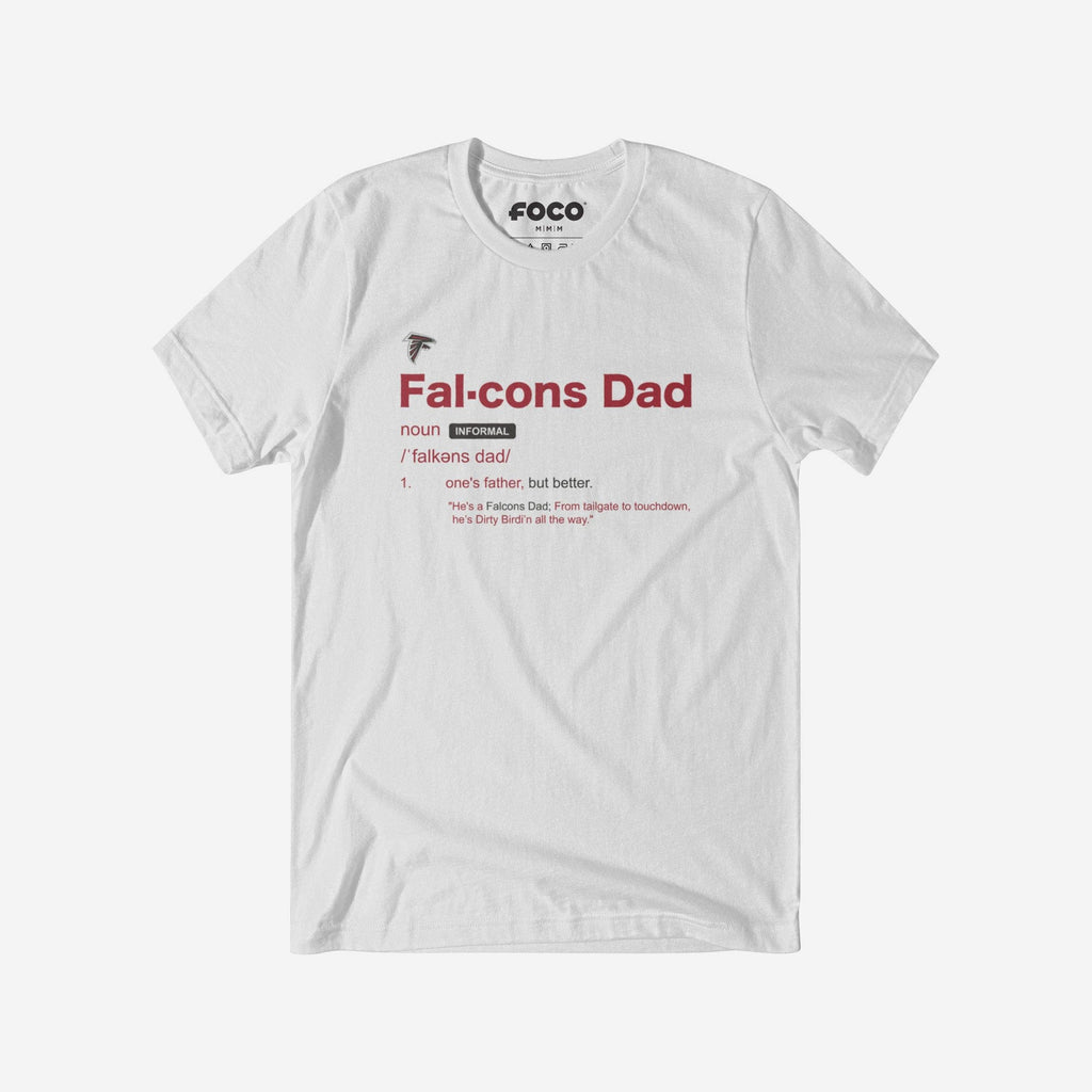 Atlanta Falcons Dad Definition T-Shirt FOCO S - FOCO.com