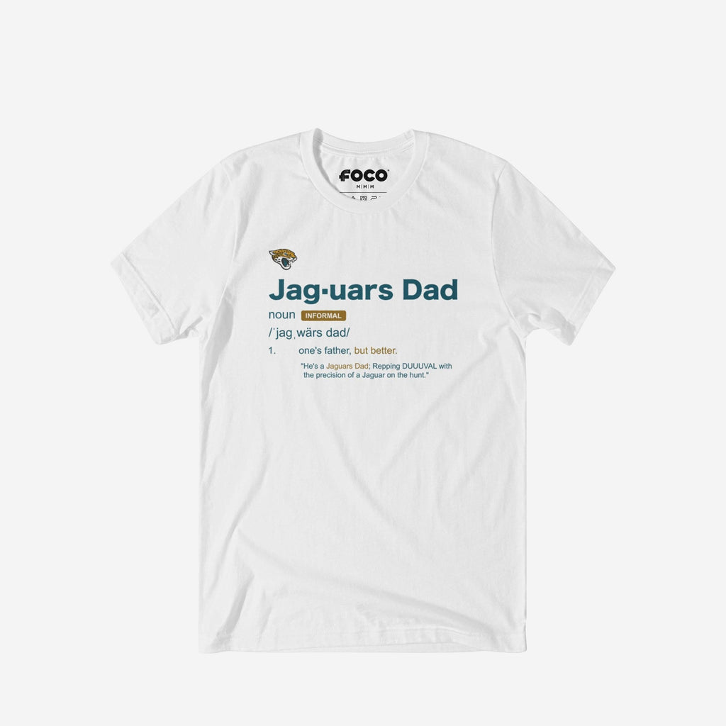 Jacksonville Jaguars Dad Definition T-Shirt FOCO S - FOCO.com