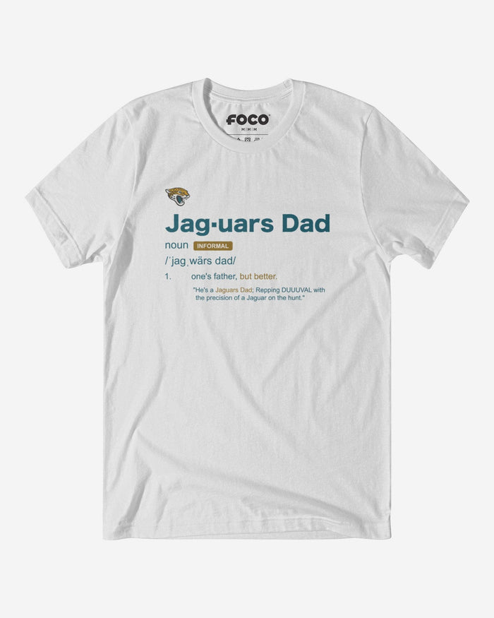 Jacksonville Jaguars Dad Definition T-Shirt FOCO S - FOCO.com