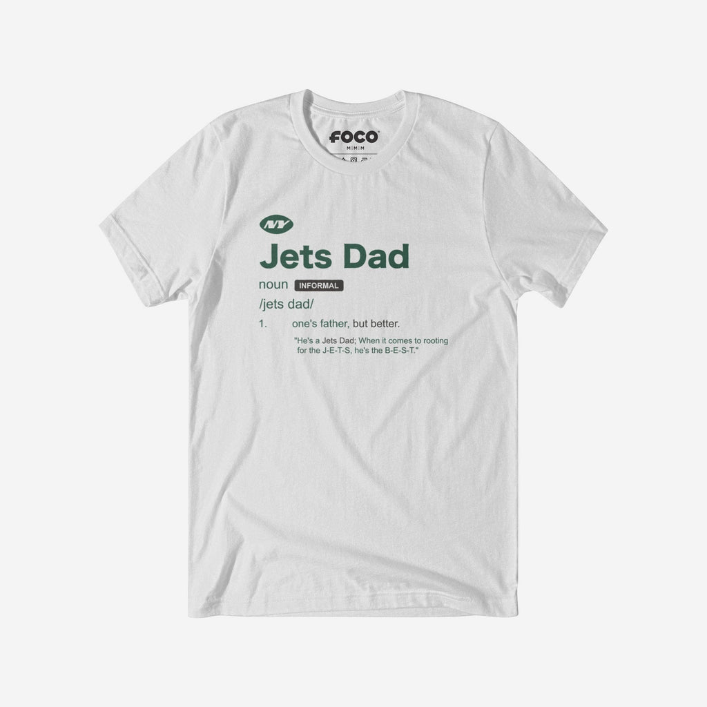 New York Jets Dad Definition T-Shirt FOCO S - FOCO.com